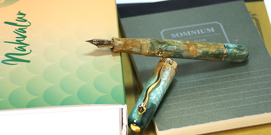 Nahvalur (Narwhal) Pen of the Year: Snake Fountain Pens