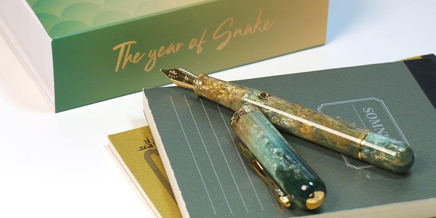 Nahvalur (Narwhal) Pen of the Year: Snake Fountain Pens