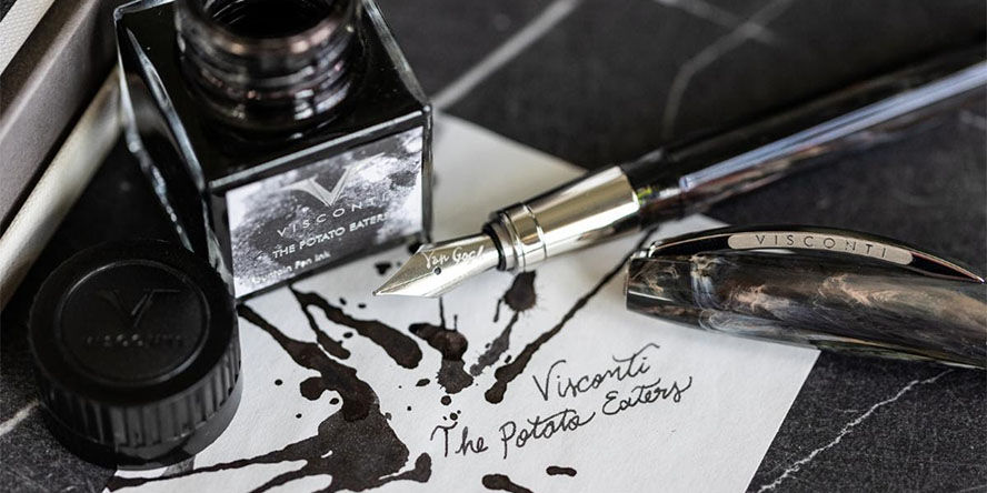 Visconti Van Gogh Potato Eaters Fountain Pens visconti_van_gogh_potato_eaters_fountain_pens_writing_sample