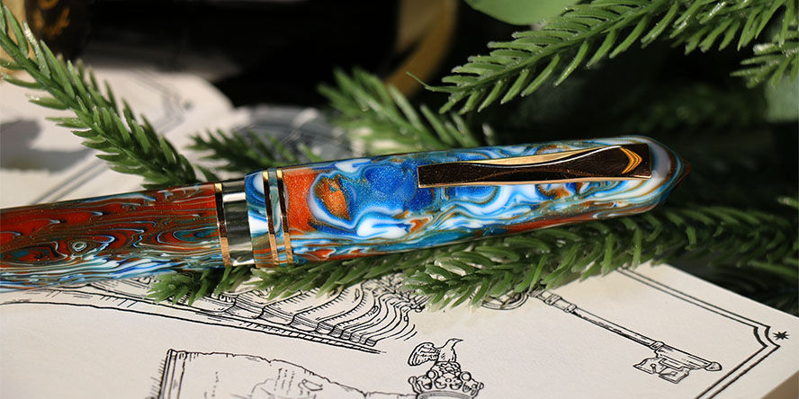 Gioia Pen Italia x Dominant Industry Alchemist's Elixir Pen & Ink Set