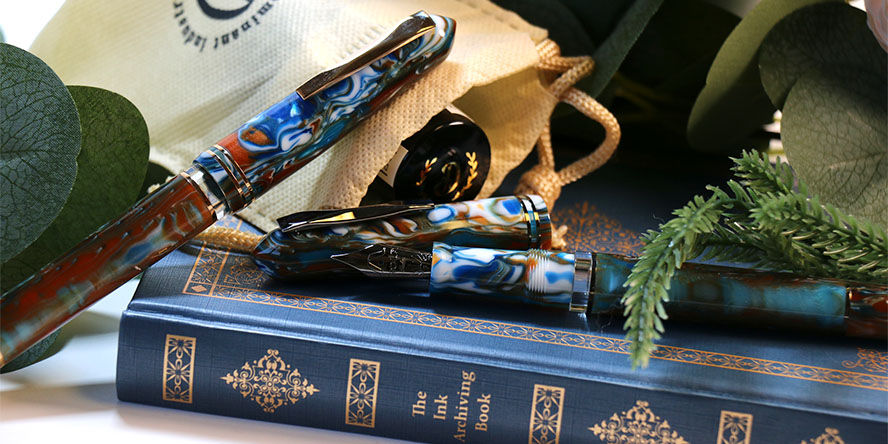 Gioia Pen Italia x Dominant Industry Alchemist's Elixir Pen & Ink Set