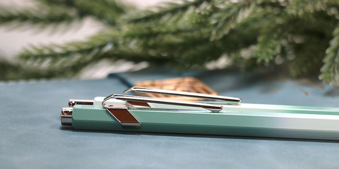 caran_dache_misty_forest_mechanical_pencil_ballpoint_set_clips