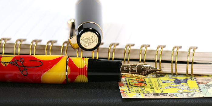 leboeuf_l_frank_baum_the_yellow_brick_road_fountain_pen_uncapped