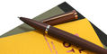 diplomat_viper_brown_rolllerball_pen_on_notebooks
