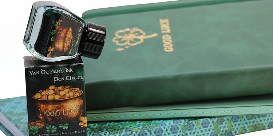 Van Diemans Ink Exclusive Liquid Luck 30ml Fountain Pen Ink van_diemans_ink_exclusive_liquid_luck_30ml_fountain_pen_ink