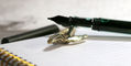 sassy_brassy_whale_pen_rest_with_monteverde_mp1_fountain_pen