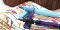 sailor_compass_tuzu_special_edition_fountain_pens_light_blue_and_translucent_violet_uncapped