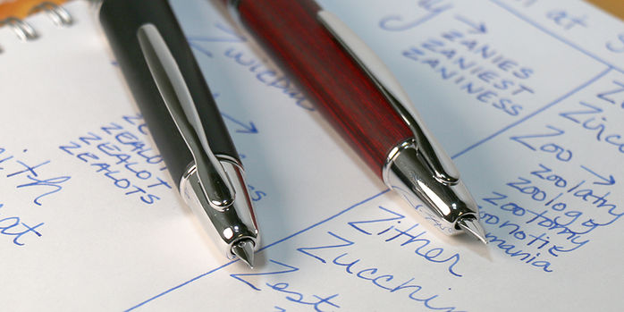 pilot_birchwood_vanishing_point_fountain_pen_both_nibs