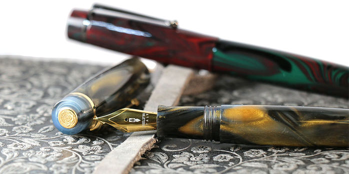 delta_signs_of_time_renaissance_and_medieval_art_fountain_pens_one_uncapped