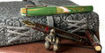 delta_signs_of_time_rococo_and_barocco_fountain_pens_with_sassy_brassy_gorilla_pen_rest