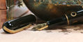 nahvalur_nautilus_ebonite_2025_edition_fountain_pens_bronze_corydoras_nib_uncapped