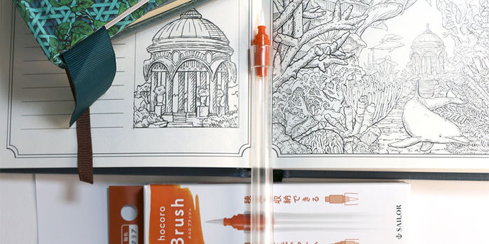 sailor_compass_hocoro_brush_pens_dip_pens_open
