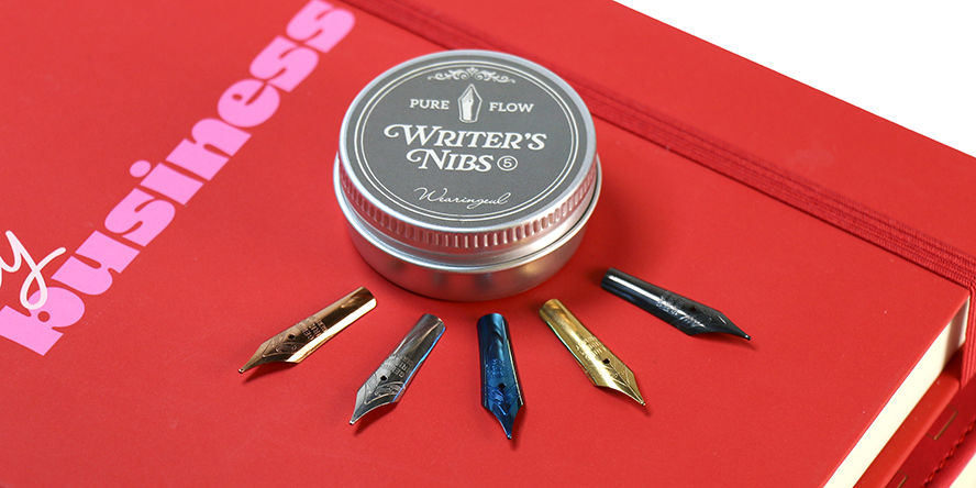 Wearingeul Writer’s Nibs (set of 5) Pen Parts wearingeul_writers_nibs_with_tin