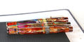 leonardo_officina_italiana_supernova_2025_limited_edition_fountain_pens_capped_on_notebook