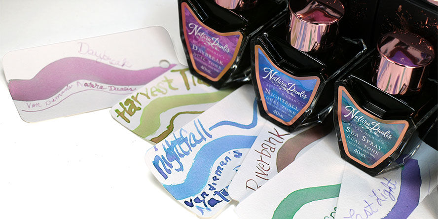 Van Diemans Ink Natura Dualis 40ml  Fountain Pen Ink van_diemans_natura_dualis_fountain_pen_inks_dual_tone_inks