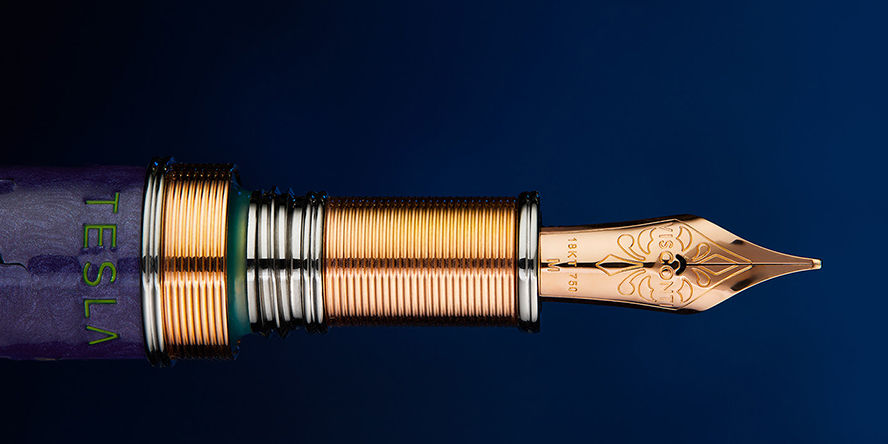 Visconti Limited Edition Nikola Tesla Fountain Pens visconti_limited_edition_nikola_tesla_fountain_pen_nib