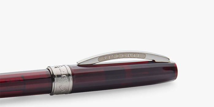 visconti_michaelangelo_red_rollerball_pens