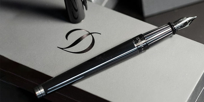 st_dupont_silky_black_line_d_eternity_fountain_pens