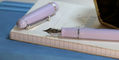 pilot_us_exclusive_lavender_fog_custom_74_fountain_pens_uncapped