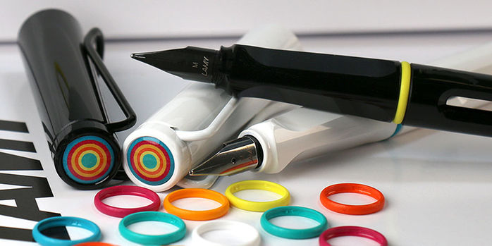 lamy_safari_multicolor_rings_fountain_pens_both_nib