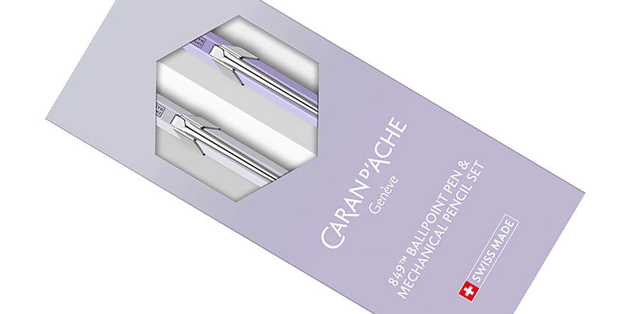 Caran dAche Blooming Lavender 849 Set 849 Pencil and Ballpoint