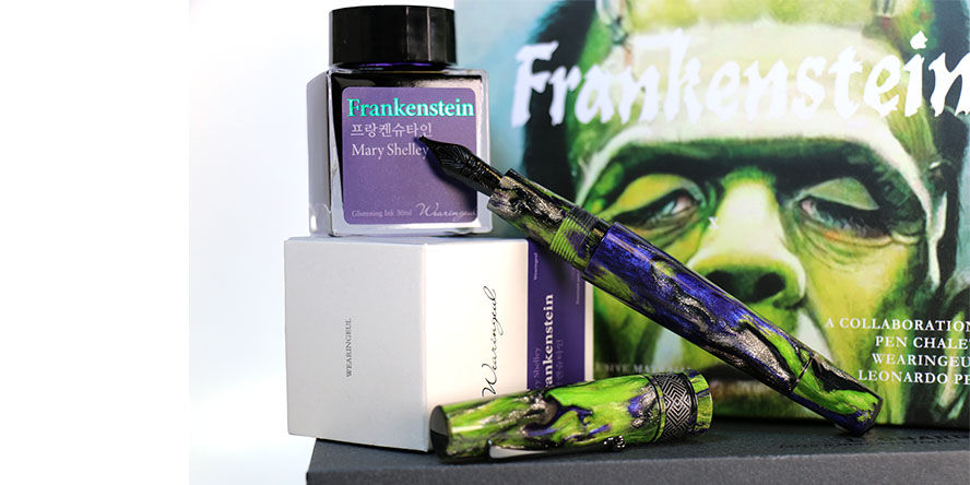 Leonardo Officina Italiana x Wearingeul Frankenstein Set - Ink & Fountain Pens leonardo_x_wearingeul_frankenstein_box_set_nov.212025