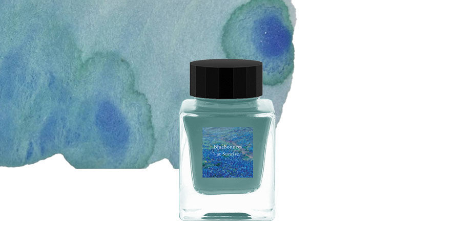 Tono & Lims Respect Collection 30ml  Fountain Pen Ink tono_and_lims_respect_bluebonnets_at_sunrise_ink