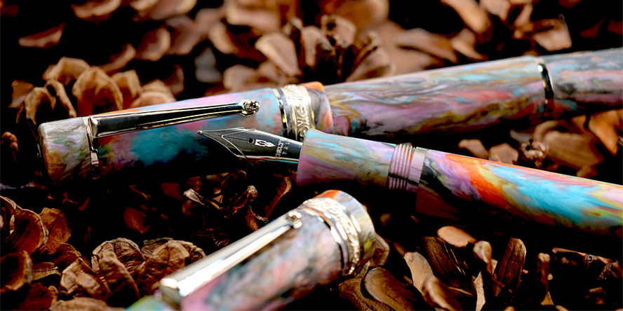 Stylo Plume Delta DV Oversize Primary Manipulation 4.5 - édition Limitée 35/50 Plume Or 14K Medium