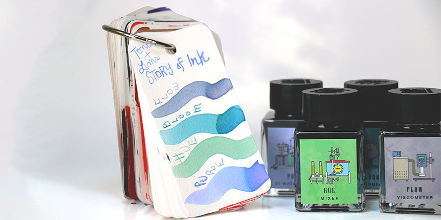 Tono & Lims Story of Ink 30ml Fountain Pen Ink tono_and_lims_story_of_ink_line