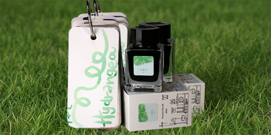 Tono & Lims Special Edition Kobe Pen Show 30ml Fountain Pen Ink tono_and_lims_kobe_pen_show_special_edition_hydrangea_special_edition_ink_30ml