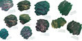 van_diemans_arctic_northern_lights_ink_swatches_on_different_papers