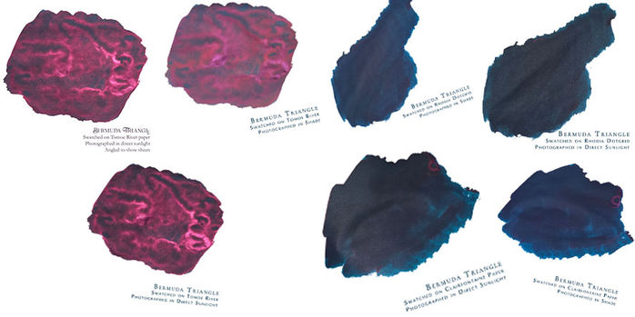 van_diemans_world_oceans_40ml_atlantic_inks_bernuda_triangle_swatches