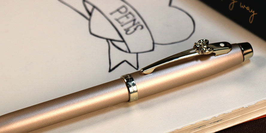 Sheaffer Emily in Paris Fountain Pen | Gold Writing Pens | Pen Chalet