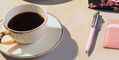 sheaffer_emily_in_paris_pink_sentinel_ballpoint_pens