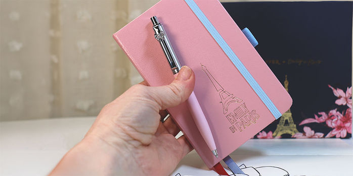 sheaffer_emily_in_paris_collection_sentinel_ballpoint_pen_and_notebook