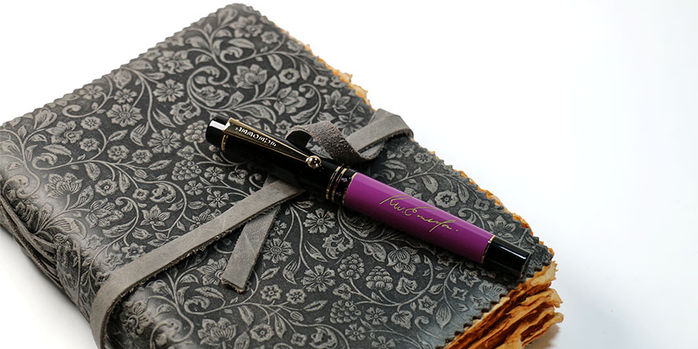 leboeuf_ralph_waldo_emerson_limited_edition_fountain_pens_on_handmade_notebook