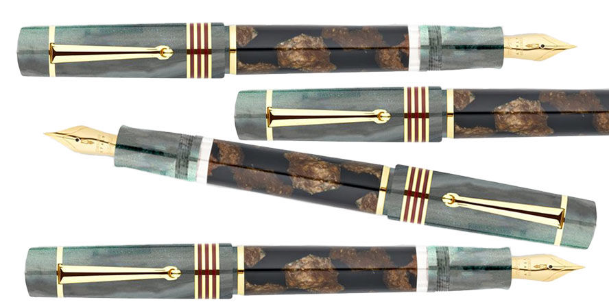 Delta Four Rings Collection Dolomiti Winter Stone  Fountain Pens delta_four_rings_domomiti_winter_stone_limited_edition_fountain_pens