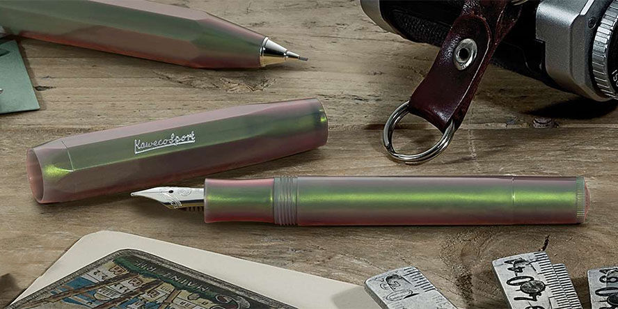 Kaweco Lunar Sport Collection Fountain Pens kaweco_lunar_sport_collection_shadow_green_fountain_pen