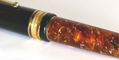 delta_dv_original_exclusive_amber_fountain_pens_resin_closeup