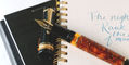 delta_dv_original_midsize_amber_exclusive_fountain_pens_uncapped