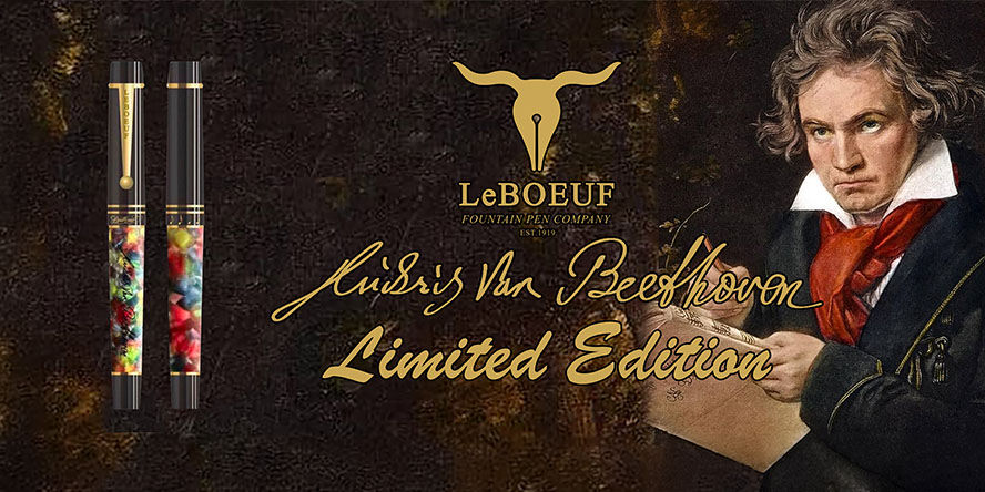 LeBoeuf Beethoven Limited Edition Fountain Pens leboeuf_beethoven_limited_edition_fountain_pens
