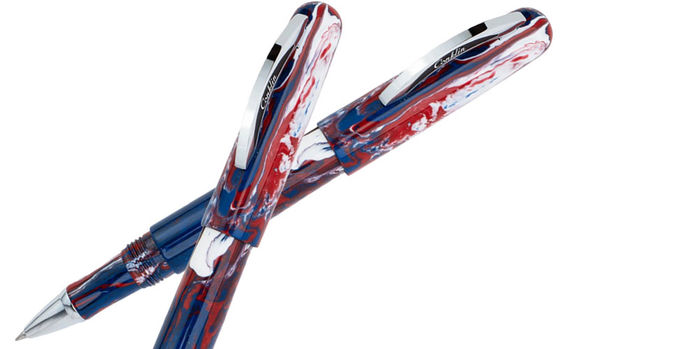 Conklin All American USA 250th Anniversary Collection Rollerball Pens