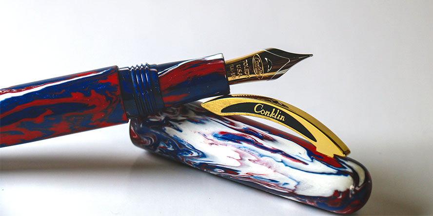 Conklin 1898 USA 250th Anniversary 14kt nib Fountain Pens