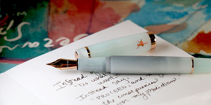opus_88_2026_cloud_dancer_the_harmony_fountain_pens_writing_sample_uncapped
