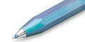 Kaweco_Lunar_ballpoint_shadow_blue_nib_zoom