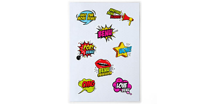 Benu_Pop_Art_Stickers