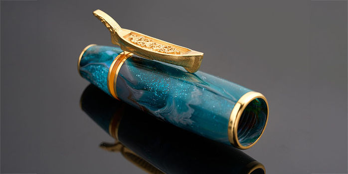 Delta_Indigenous_Peoples_Bajau_fountain_pen_boat_clip