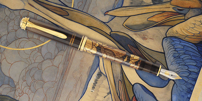 pelikan_m600_georg_tippel_art_collection_fountain_pens_posted