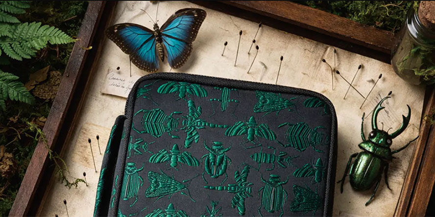 Kyoku haku Cabinet of Curiosities 10 Pen Carrying Cases hyokuhaku_10_pen_zipper_carrying_case_cabinet_of_curiosities