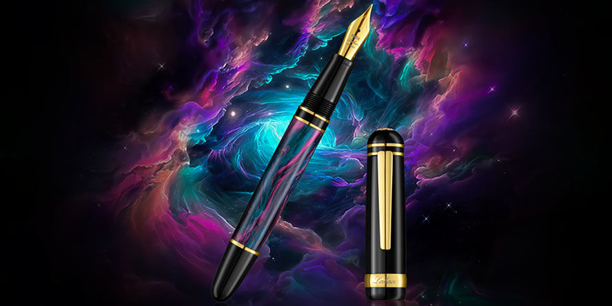 Laban 326 Midnight Mirage Fountain Pens Laban_326_Midnight_Mirage_Fountain_Pen